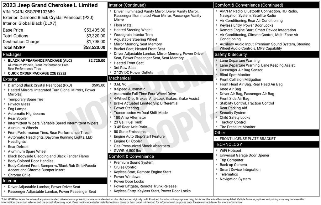 2023 Jeep Grand Cherokee L Limited
