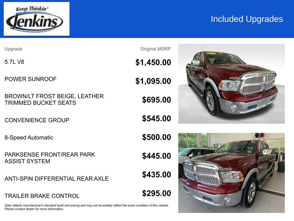 2017 RAM 1500 Laramie