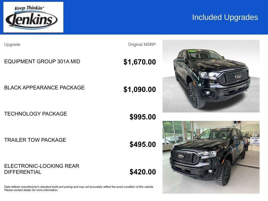 2021 Ford Ranger XLT