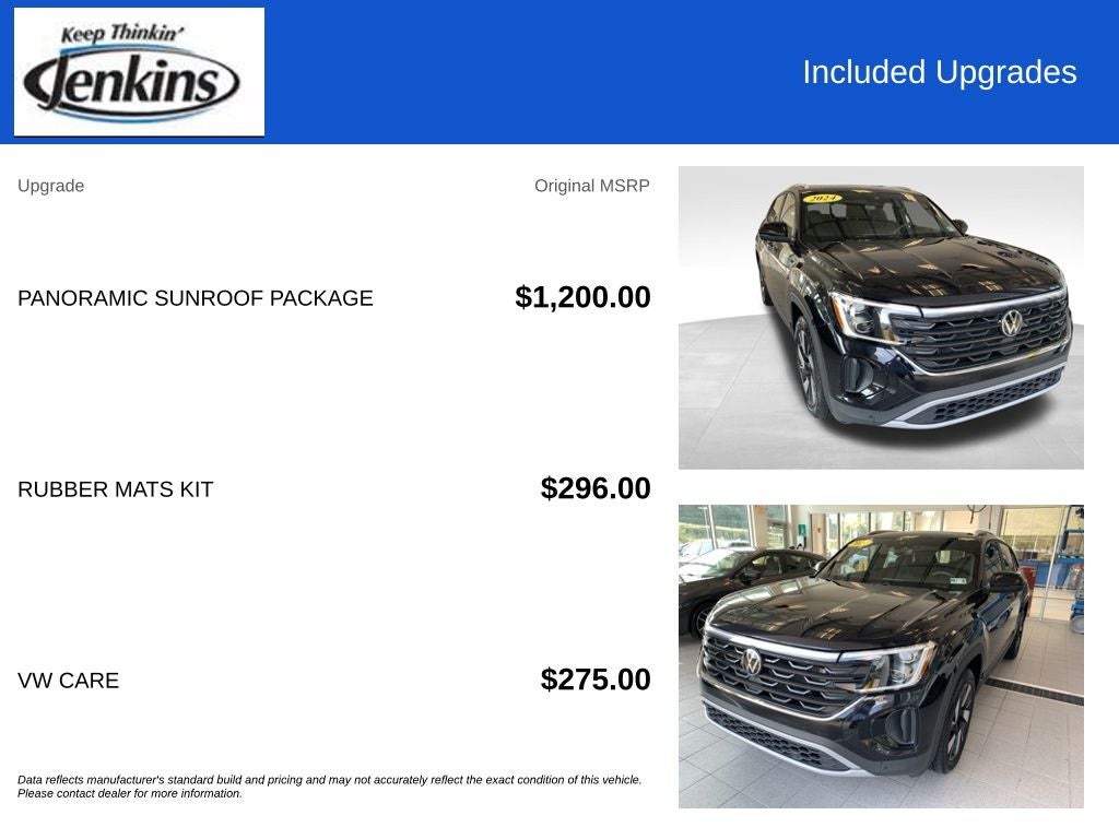2024 Volkswagen Atlas Cross Sport 2.0T SE w/Technology
