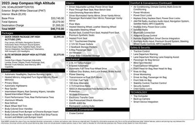 2023 Jeep Compass Limited