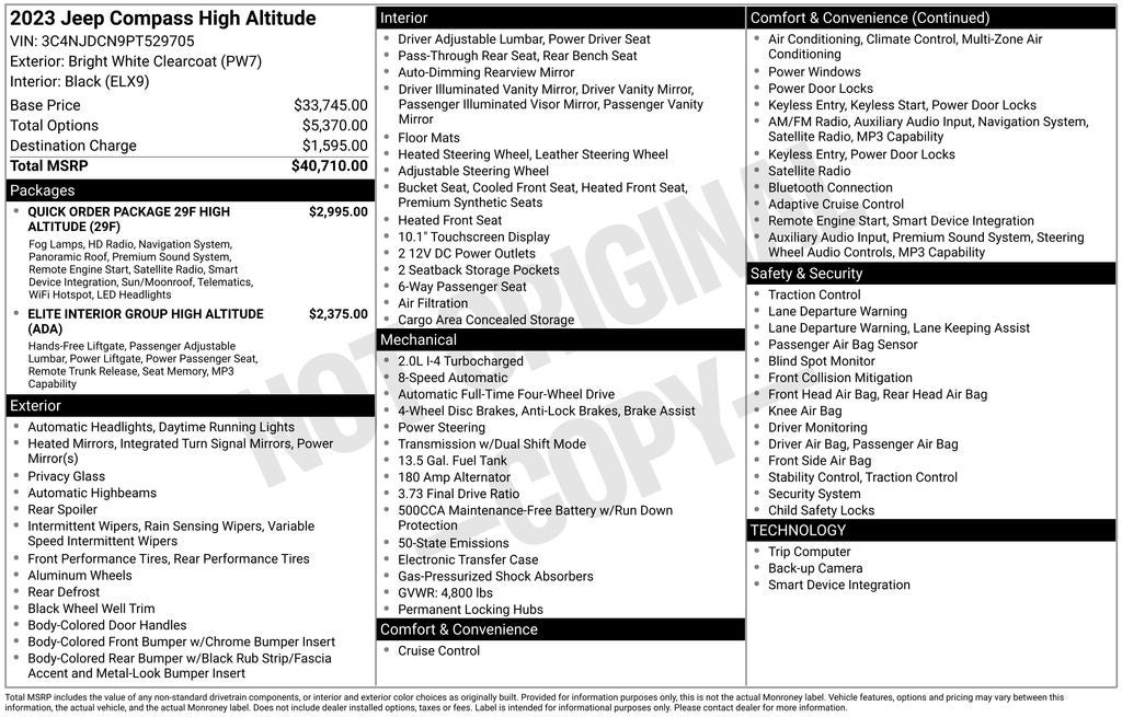 2023 Jeep Compass Limited