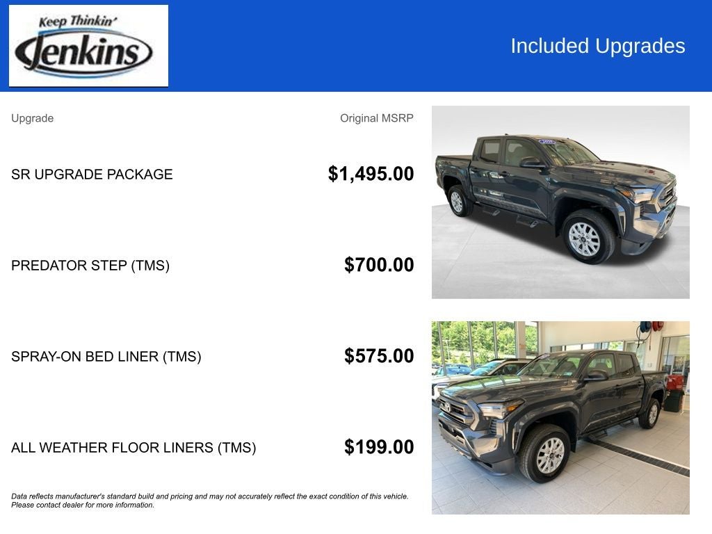 2025 Toyota Tacoma SR