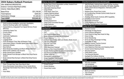 2024 Subaru Outback Premium