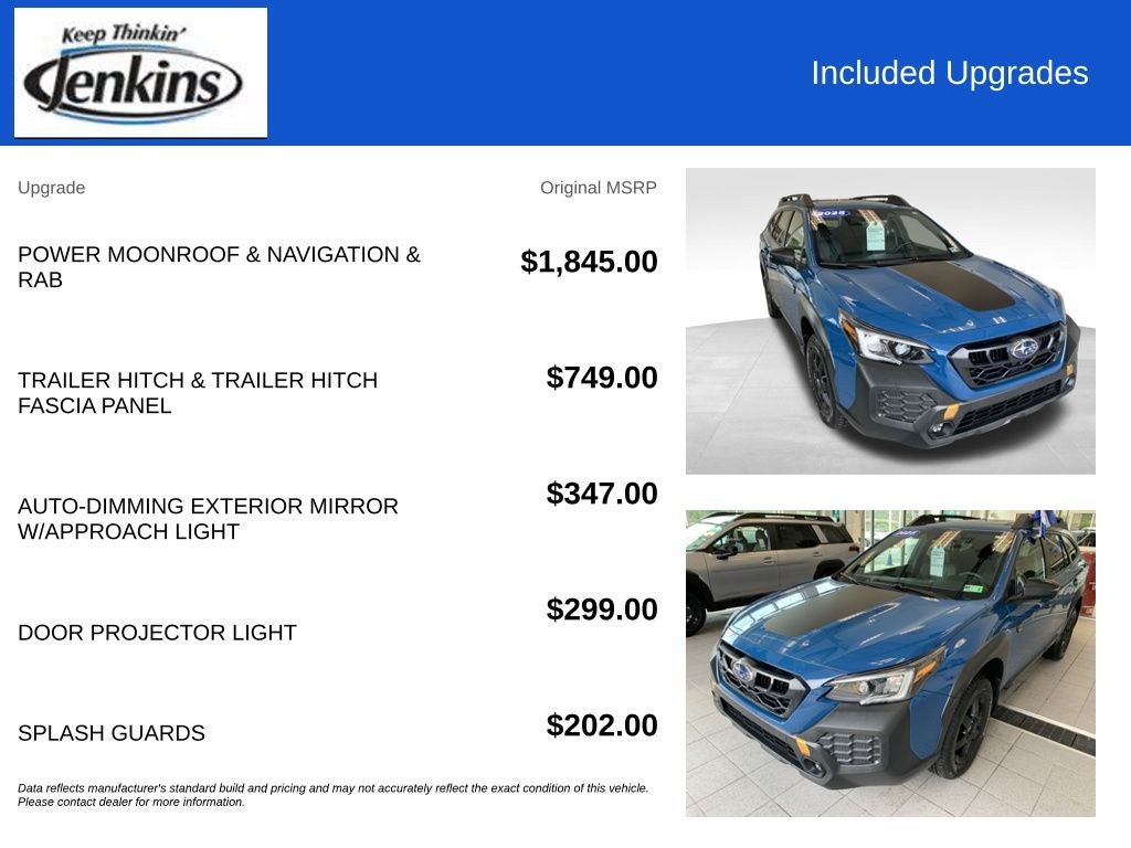 2025 Subaru Outback Wilderness