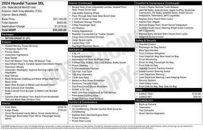 2024 Hyundai Tucson SEL