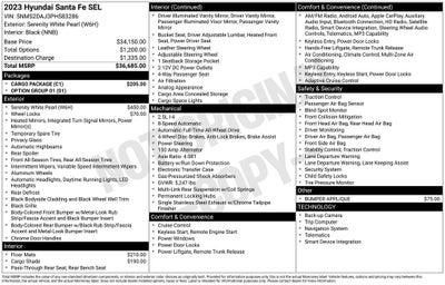 2023 Hyundai Santa Fe SEL