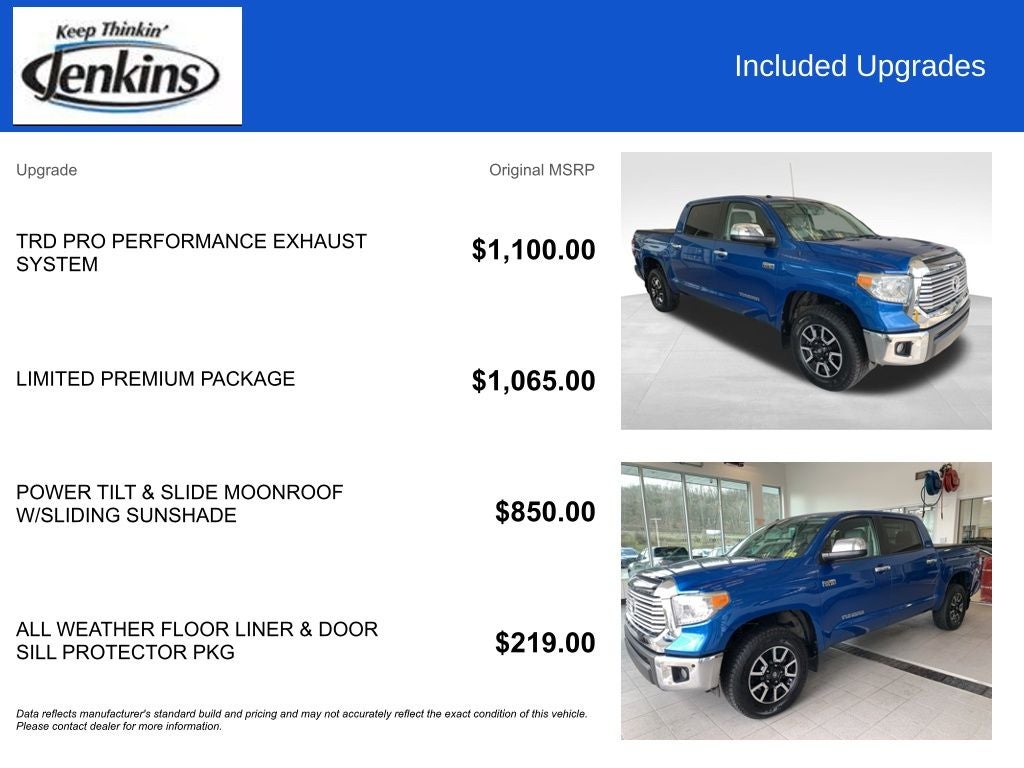 2017 Toyota Tundra Limited CrewMax