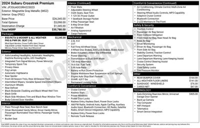 2024 Subaru Crosstrek Premium