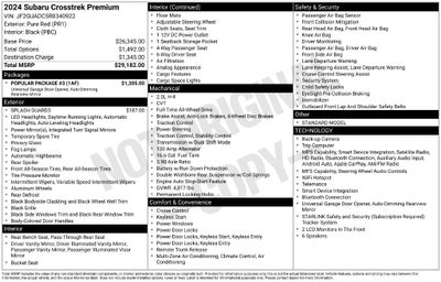 2024 Subaru Crosstrek Premium