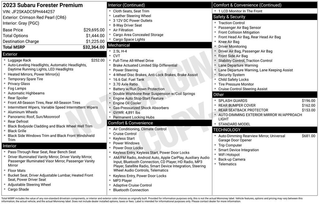 2023 Subaru Forester Premium