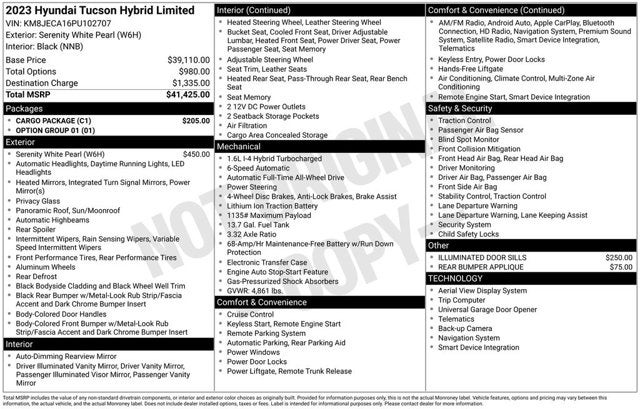2023 Hyundai Tucson Hybrid Limited