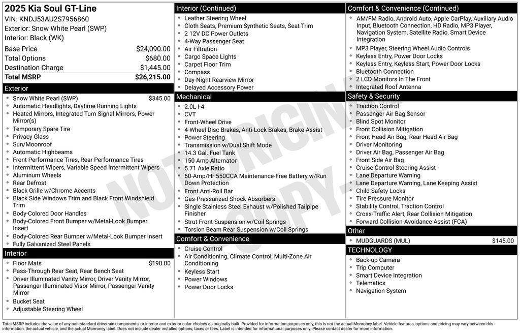 2025 Kia Soul GT-Line