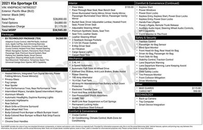 2021 Kia Sportage EX