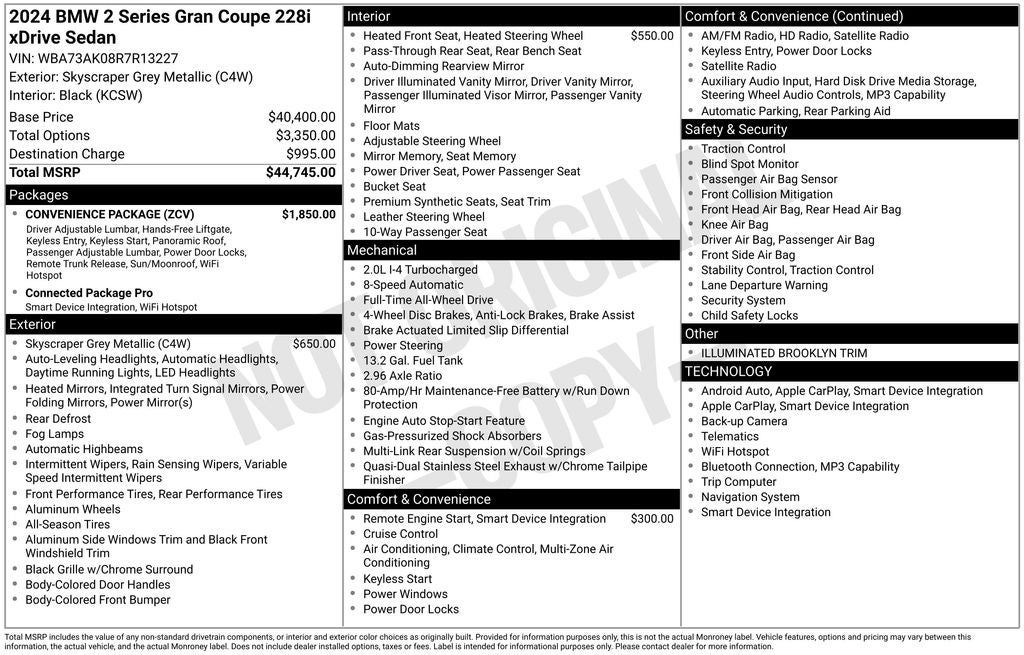 2024 BMW 2 Series 228i xDrive