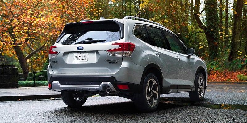 Subaru Forester parked outside