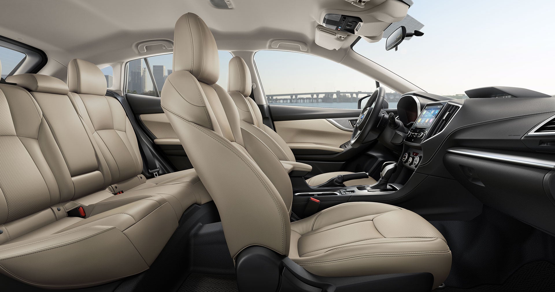 Subaru impreza interior