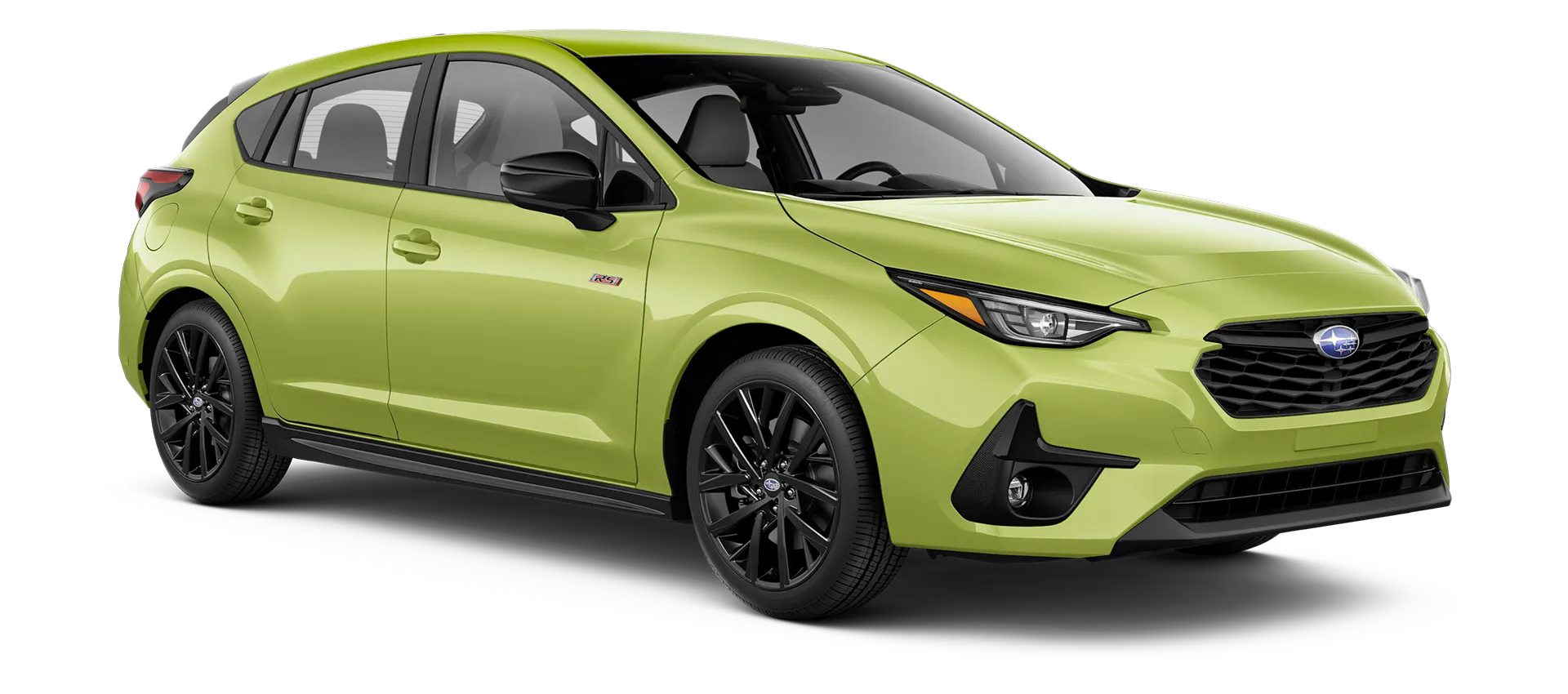 2026 Subaru Impreza RS Shown in Citron Yellow Pearl