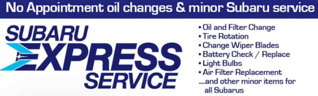 subaru exprrss service